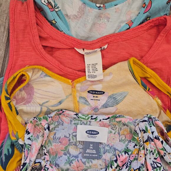 Girls Casual Dress Lot of 8 Size 7/8 Sleeveless Carter’s Old Navy GAP Play - Picture 7 of 7